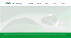 Desktop Screenshot of leon-nanodrugs.com